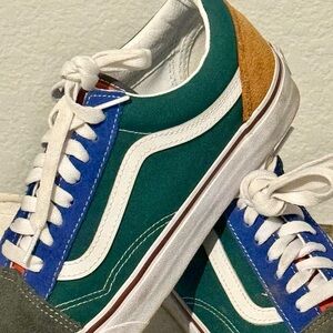 Vans Atwood Multi-Color Suede/Canvas Shoes
